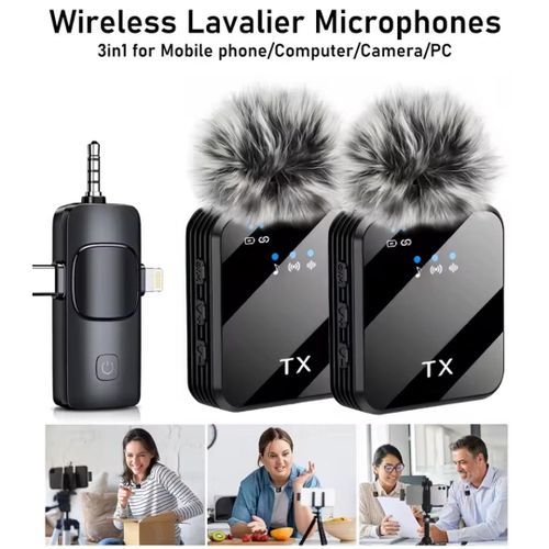 F11-2 Wireless Collar Microphone 3-in-1 System