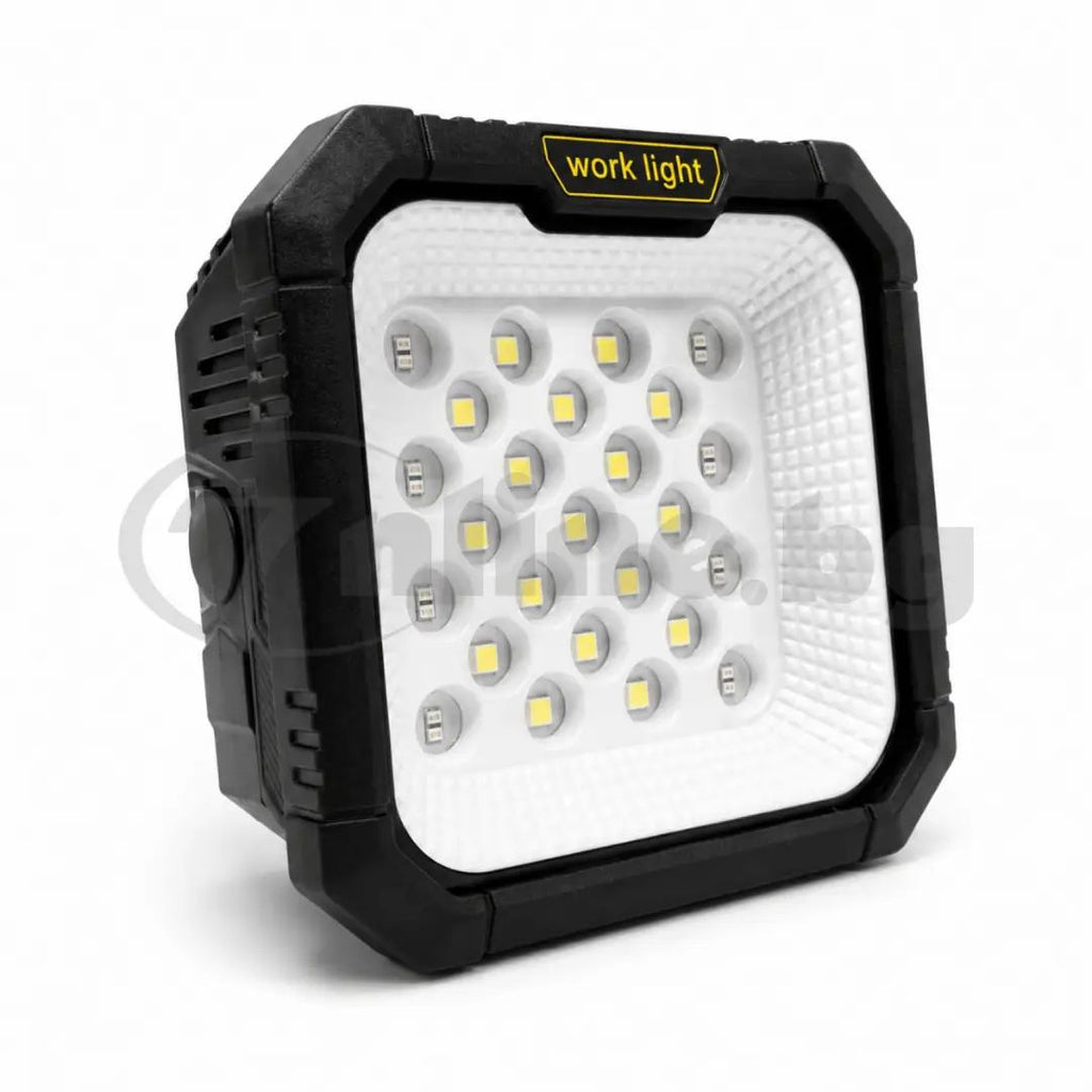 Solar-Powered Work Light - Rechargeable & Waterproof Model - W7120-2