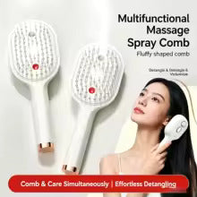 Electric Spray Retractable Air Cushion Comb - Random Color